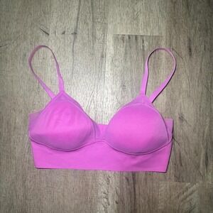 Maidenform pink sports bra Size L